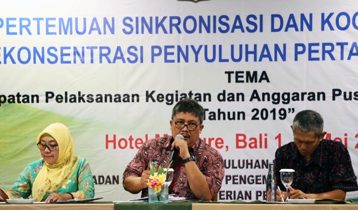 96,7% Realisasi 2018, Pusluhtan Tingkatkan Kapasitas Pengelola Dana Dekonsentrasi 2019